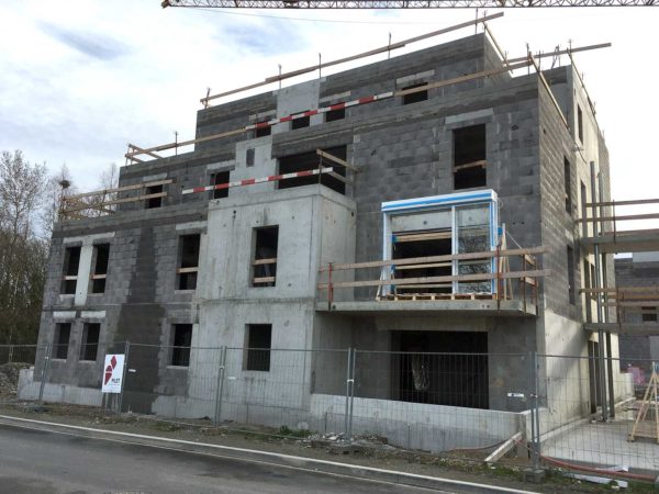 Construction béton logements collectifs 44 - Pilet