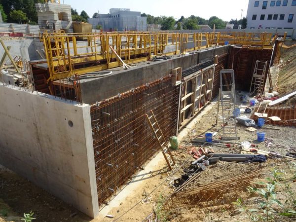 Immeuble de bureaux - Pilet maçonnerie, béton Vendée